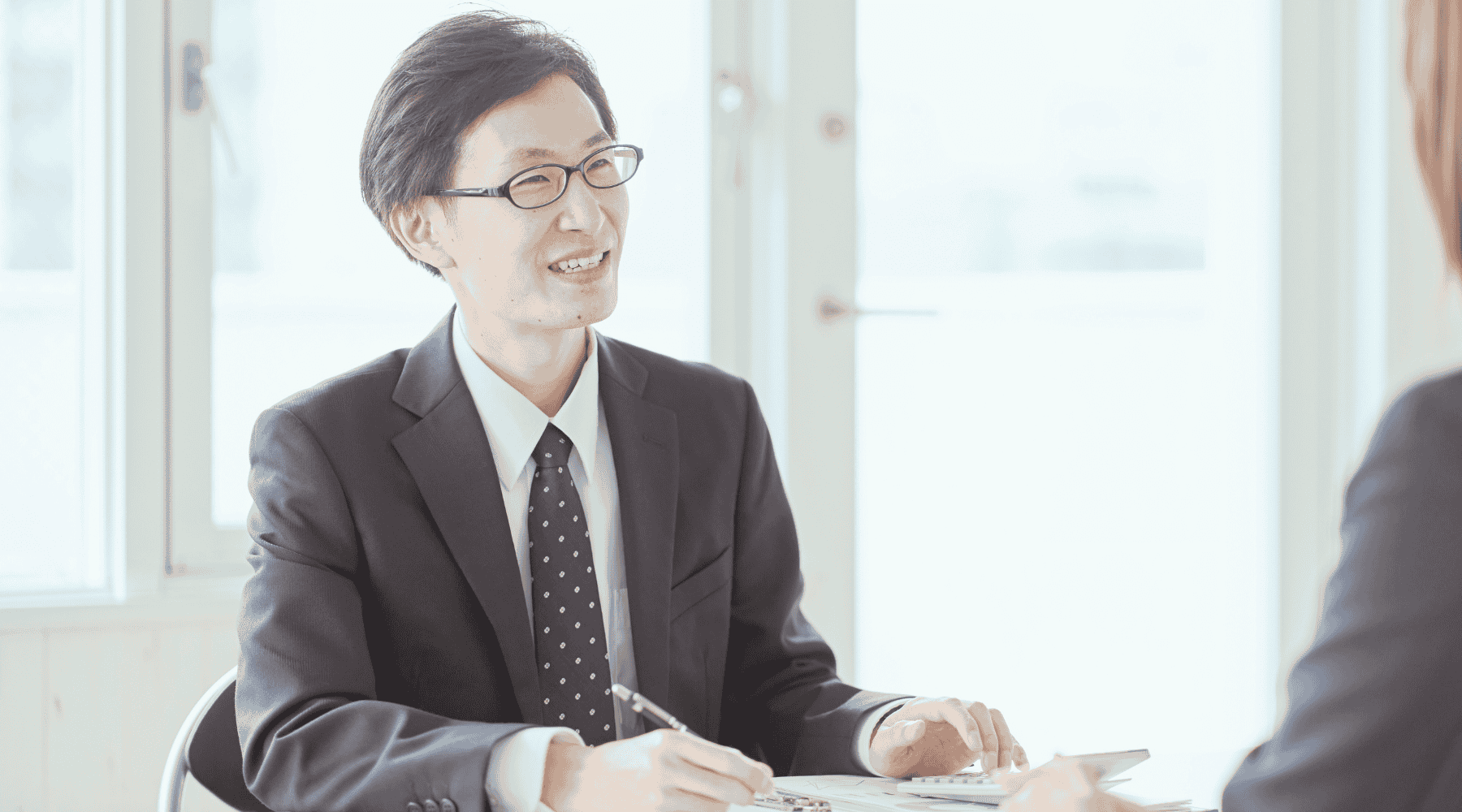 SAMPLE BUSINESS PARTNERのファーストビュー